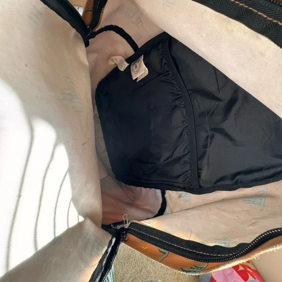 Tan Backpack with Forest Design - Picture 8 of 8